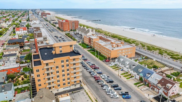 661 W Broadway Unit 203, Long Beach, NY 11561 - drone / aerial view of waterfront with a beach