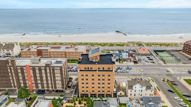 661 W Broadway Unit 203, Long Beach, NY 11561 - drone / aerial view of expansive beach