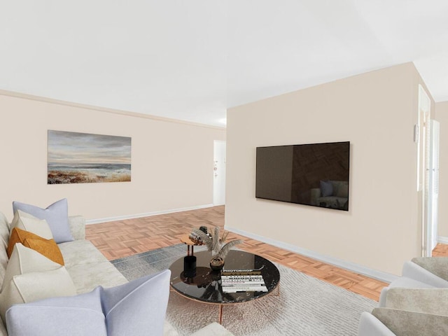 5550 Fieldston Rd Unit 8D, Bronx, NY 10471 - living area featuring baseboards