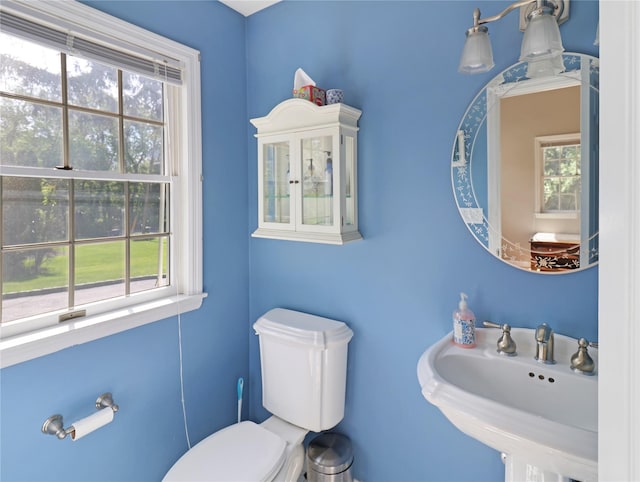 26 Van Nostrand Pl, Nanuet, NY 10954 - half bath featuring toilet and a sink