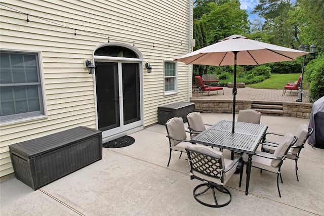 26 Van Nostrand Pl, Nanuet, NY 10954 - view of patio / terrace featuring outdoor dining space
