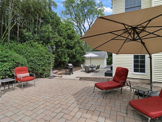 26 Van Nostrand Pl, Nanuet, NY 10954 - view of patio / terrace featuring area for grilling and outdoor dining space