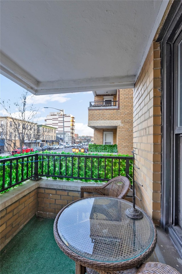 150 W End Ave Unit 1J, Brooklyn, NY 11235 - view of balcony