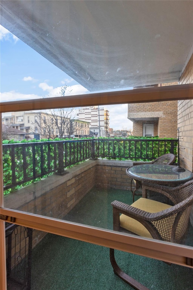 150 W End Ave Unit 1J, Brooklyn, NY 11235 - view of balcony