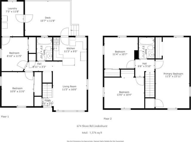 674 Shore Rd, Lindenhurst, NY 11757 - room layout