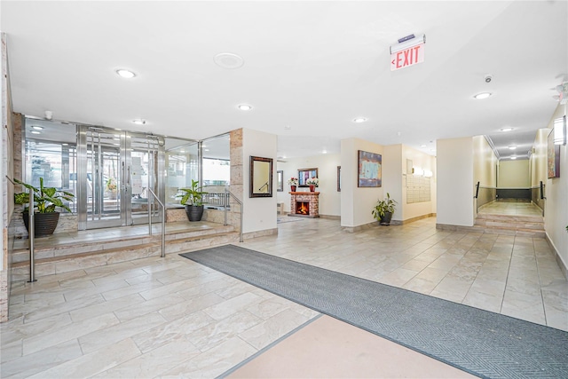 2121 Shore Pkwy Unit 2P, Brooklyn, NY 11214 - lobby with recessed lighting