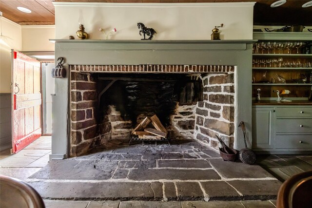 26 Roberson Ave, Pine Bush, NY 12566 - detailed view of a fireplace