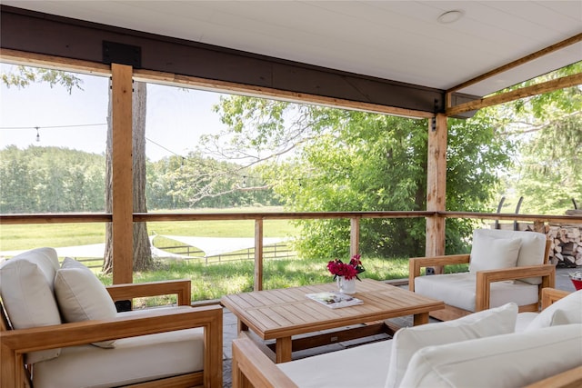 26 Roberson Ave, Pine Bush, NY 12566 - deck with outdoor lounge area