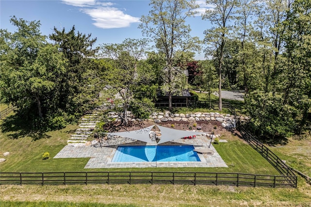 26 Roberson Ave, Pine Bush, NY 12566 - view of swimming pool with a patio