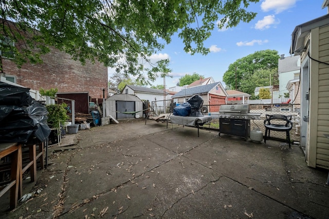 8564 79th St, Woodhaven, NY 11421 - view of patio with grilling area