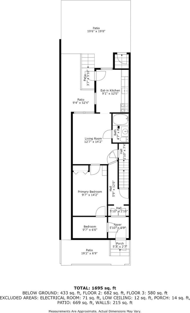 8564 79th St, Woodhaven, NY 11421 - room layout