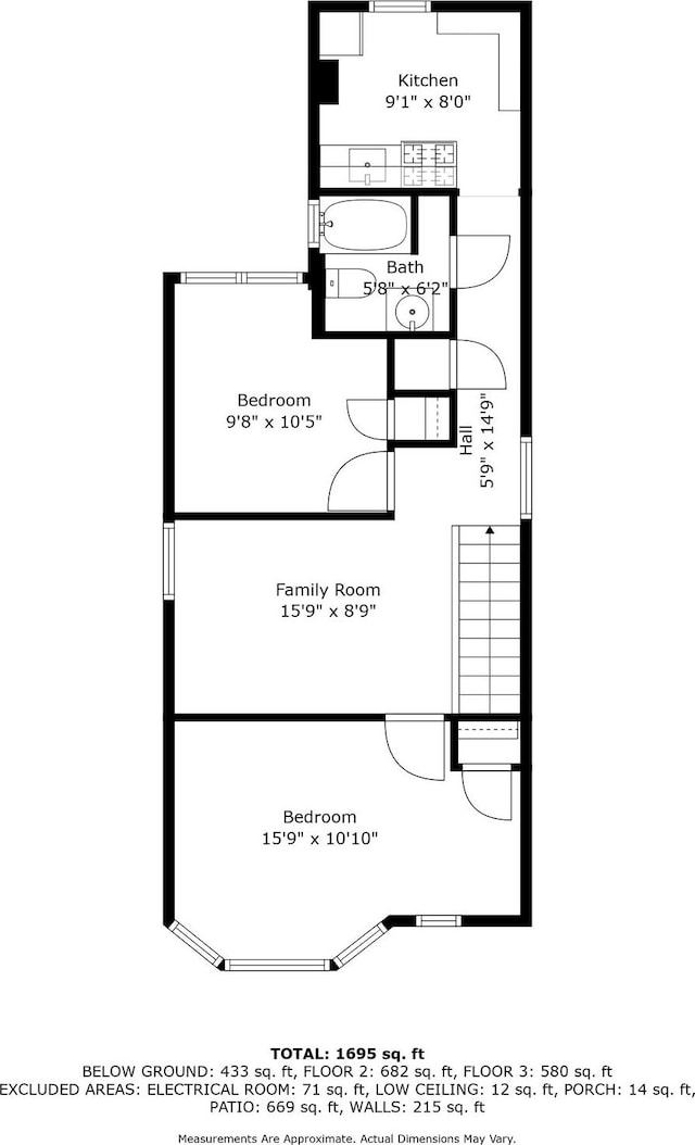 8564 79th St, Woodhaven, NY 11421 - room layout