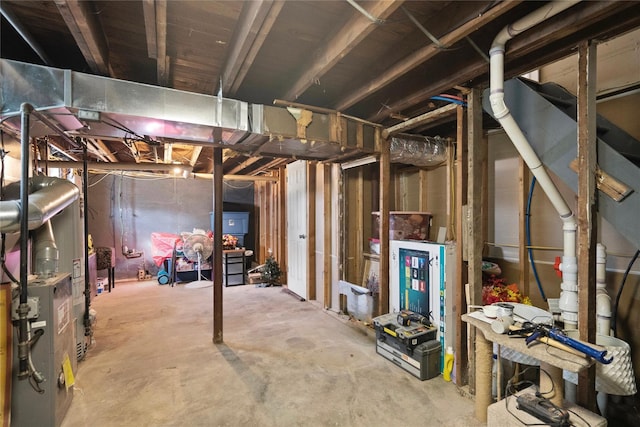 49 Anderson Ave, North Babylon, NY 11703 - view of unfinished basement
