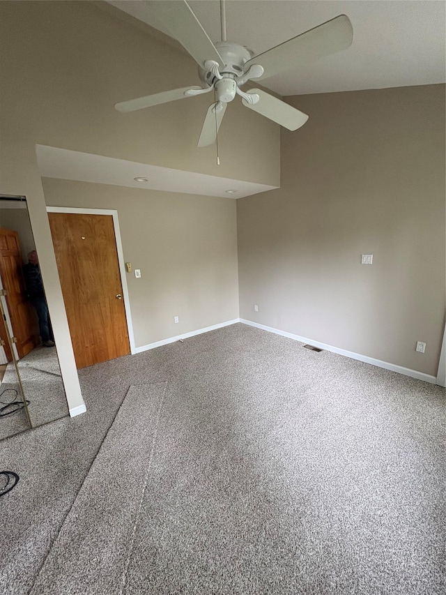 8 Sachs St, Bay Shore, NY 11706 - empty room with a ceiling fan and baseboards