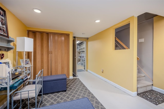 45 Broadview Dr, Commack, NY 11725 - office space featuring baseboards and recessed lighting