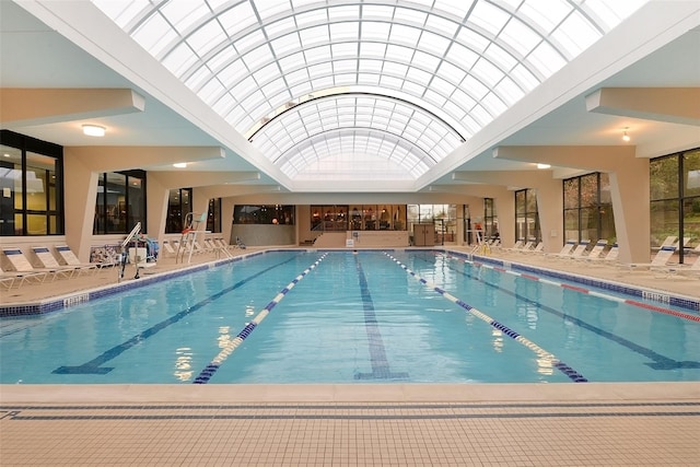 2 Bay Club Dr Unit 4Z2, Bayside, NY 11360 - view of indoor pool