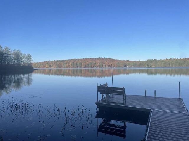 3 Perry Rd, Barryville, NY 12719 - dock featuring a wooded view and a water view
