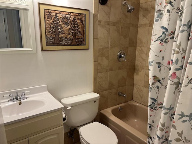 129 Main St Unit C8, Cornwall, NY 12518 - bathroom with vanity, toilet, and shower / bathtub combination with curtain