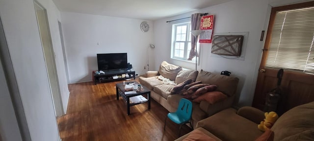 67-78 223rd Pl Unit B, Oakland Gardens, NY 11364 - living area featuring wood finished floors