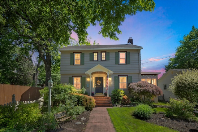 20 Tusten Ave, Goshen, NY 10924 - colonial inspired home with a chimney