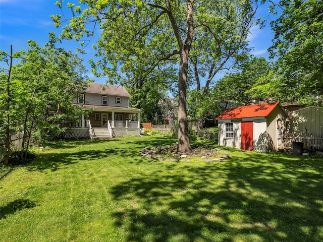 20 Tusten Ave, Goshen, NY 10924 - view of yard with covered porch