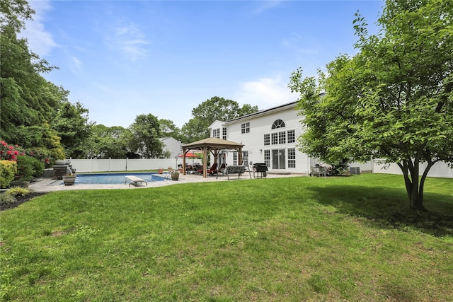 8 Wisteria Ln, Lake Grove, NY 11755 - view of yard featuring a gazebo and a patio