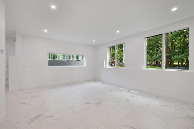 615 Union Rd, Spring Valley, NY 10977 - spare room featuring recessed lighting and marble finish floors