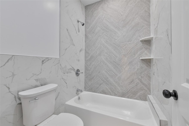 615 Union Rd, Spring Valley, NY 10977 - full bath featuring tile walls and washtub / shower combination