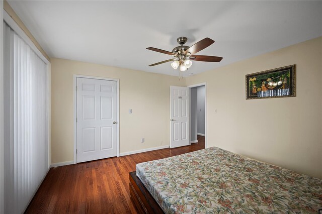 15 Salem Rd, Hicksville, NY 11801 - bedroom featuring wood finished floors and a ceiling fan