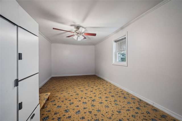15 Salem Rd, Hicksville, NY 11801 - bonus room with a ceiling fan and carpet flooring