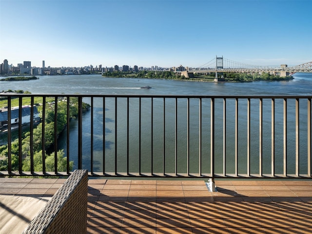 25-40 Shore Blvd Unit 17K, Astoria, NY 11102 - water view with a notable bridge and nearby urban area