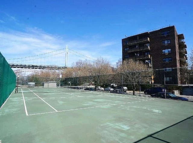 25-40 Shore Blvd Unit 17K, Astoria, NY 11102 - view of tennis court
