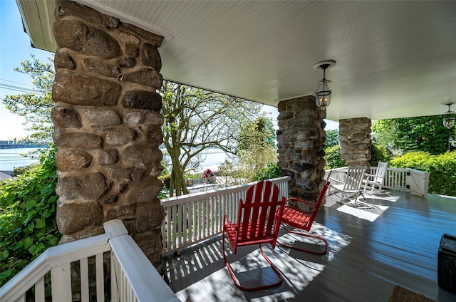 87 River Rd, Nyack, NY 10960 - view of porch
