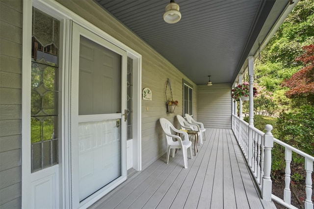 57 Wilner Rd, Somers, NY 10589 - view of wooden porch