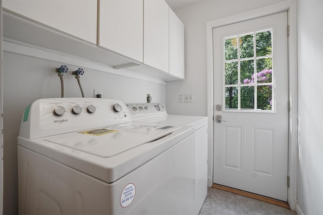 57 Wilner Rd, Somers, NY 10589 - washroom featuring cabinet space and independent washer and dryer