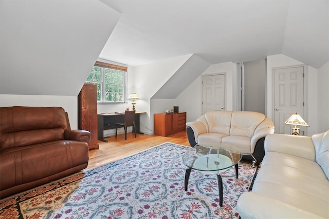 57 Wilner Rd, Somers, NY 10589 - living area featuring light wood finished floors and lofted ceiling