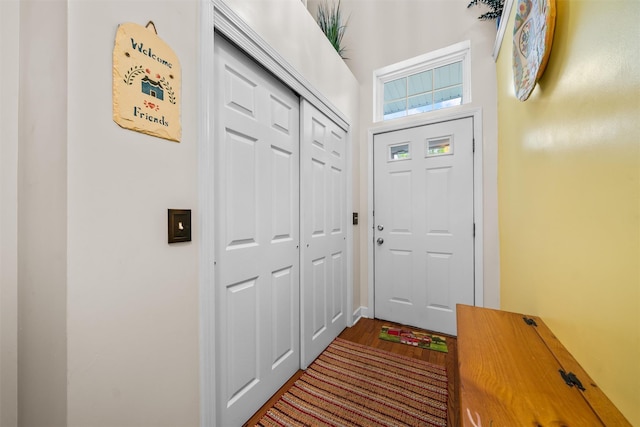 1009 Ethan Allen Dr Unit 1009, New Windsor, NY 12553 - doorway with wood finished floors