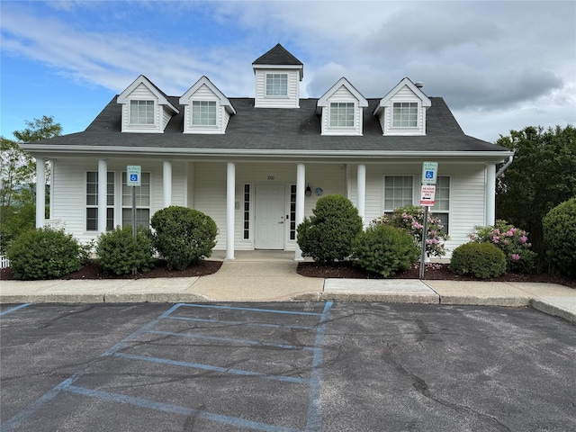 1009 Ethan Allen Dr Unit 1009, New Windsor, NY 12553 - view of front facade with covered porch and uncovered parking