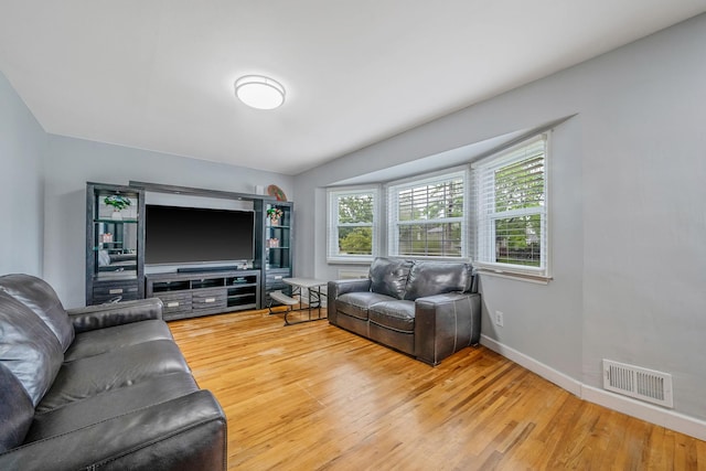 44 Juniper St, Central Islip, NY 11722 - living room with wood finished floors and baseboards