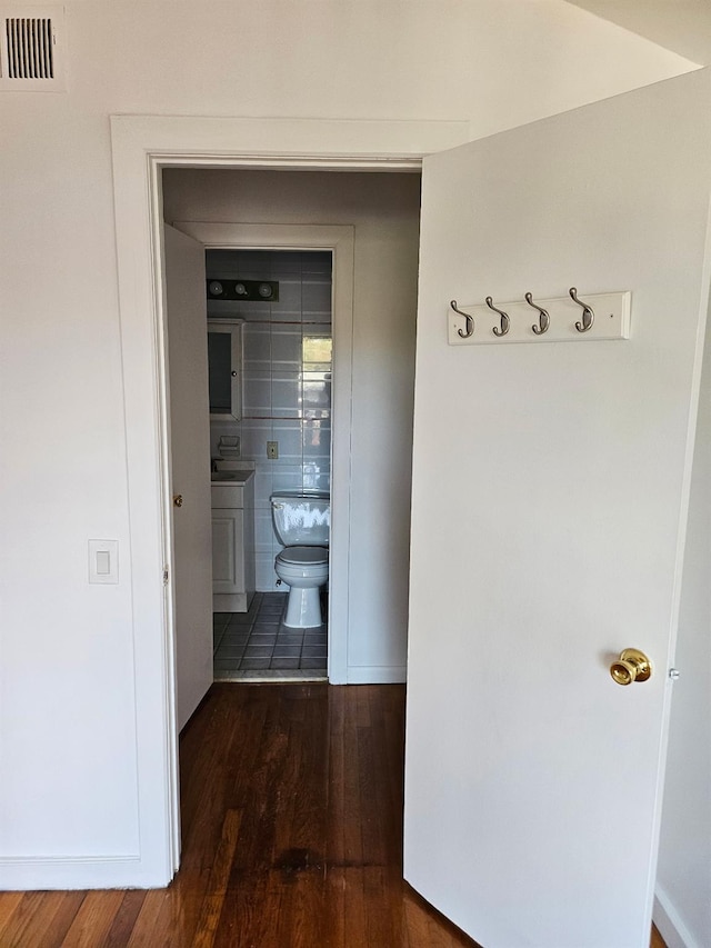 248-09 41st Ave, Little Neck, NY 11363 - corridor featuring wood finished floors