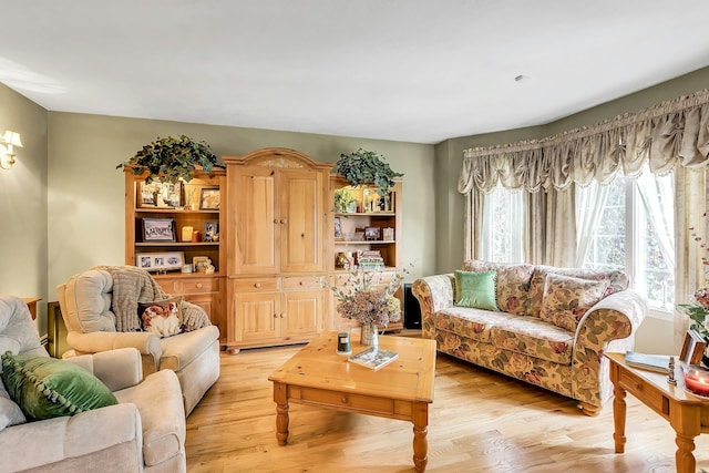 258 Timberpoint Rd, East Islip, NY 11730 - living room with plenty of natural light and light wood finished floors