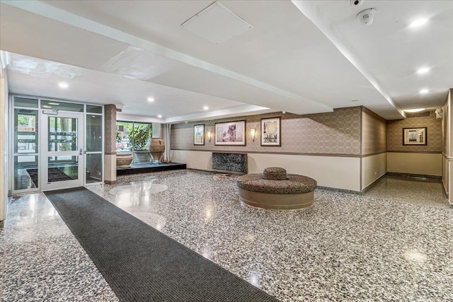 211-40 18th Ave Unit 1J, Bayside, NY 11360 - community lobby with recessed lighting