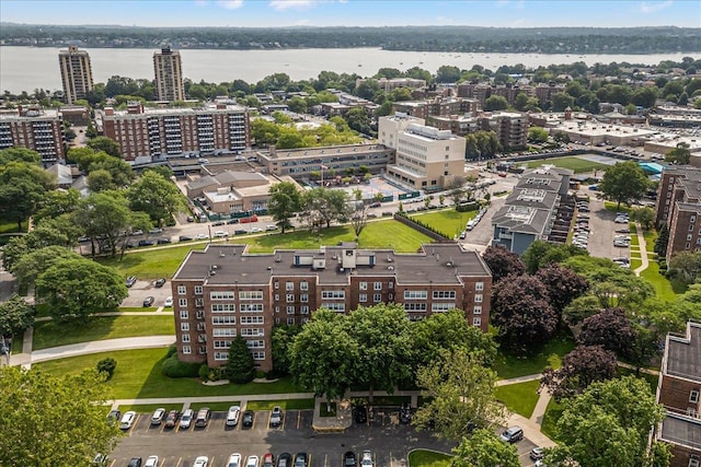 211-40 18th Ave Unit 1J, Bayside, NY 11360 - aerial view of property's location with a large body of water