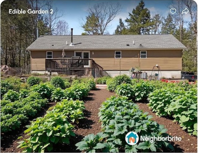 916 Queens Hwy, Accord, NY 12404 - back of property featuring a wooden deck