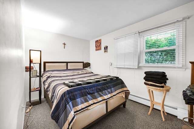10 Catawba Dr, West Nyack, NY 10994 - bedroom with a baseboard heating unit and carpet flooring