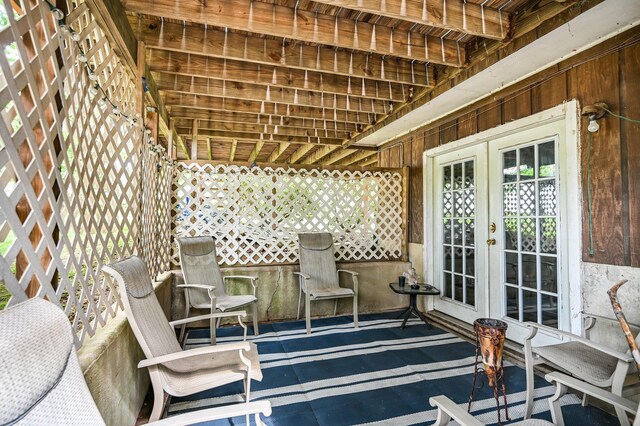 10 Catawba Dr, West Nyack, NY 10994 - view of patio / terrace featuring french doors