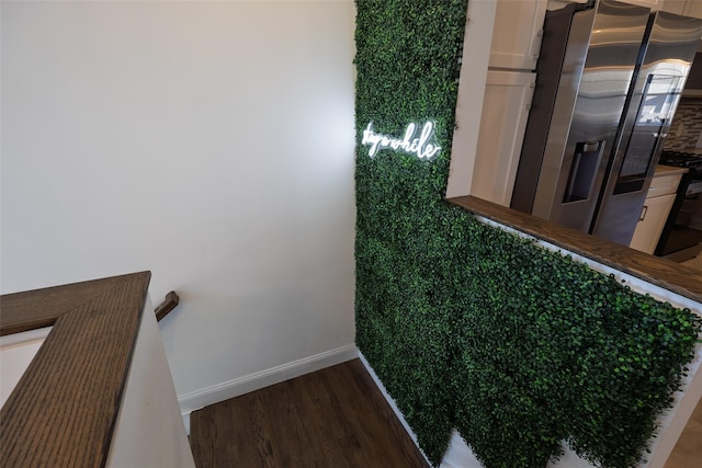 12 Grace Hall Ln, Yaphank, NY 11980 - interior space with wood finished floors and baseboards