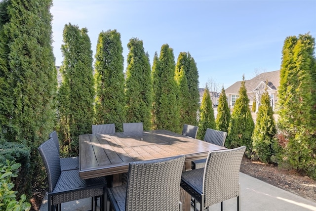 12 Grace Hall Ln, Yaphank, NY 11980 - view of patio / terrace featuring outdoor dining space