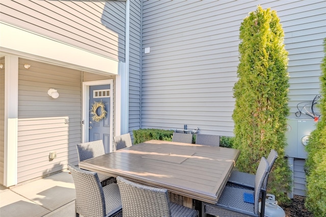 12 Grace Hall Ln, Yaphank, NY 11980 - view of patio / terrace with outdoor dining space