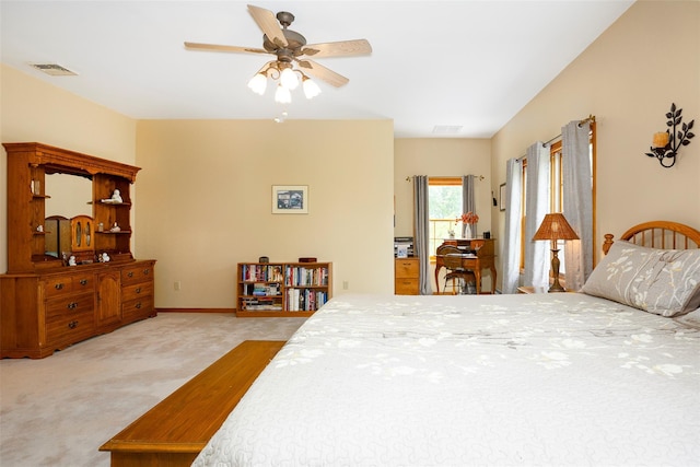 23 Saddle Rock Dr, Poughkeepsie, NY 12603 - carpeted bedroom featuring a ceiling fan and baseboards